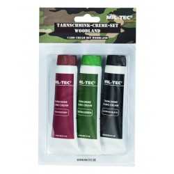 Tubes De Camouflage Mil-tec 3 Couleurs 01