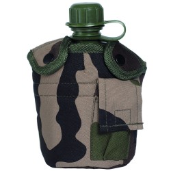 Gourde Quart Housse Mil-tec Camouflage CE 01