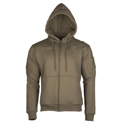 Sweat à Capuche Mil-tec Tactique Tan