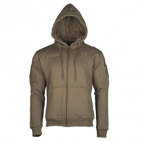 Sweat à Capuche Mil-tec Tactique Tan