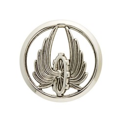 Insigne De Béret Train Argent 01