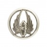 Insigne De Béret Train Argent 01