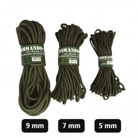 Corde Mil-tec Commando vert