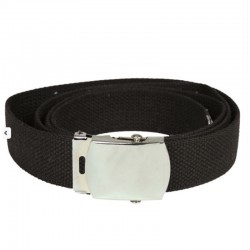 Ceinture militaire Mil-Tec Toile noir