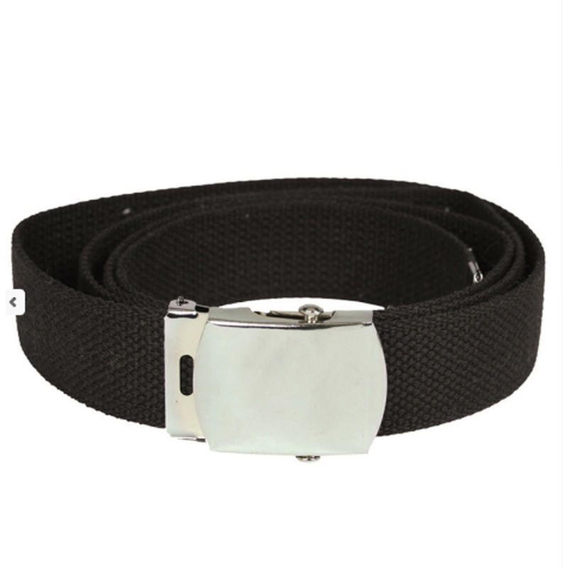 Ceinture militaire Mil-Tec Toile noir Ceinture militaire Mil-Tec Toile noir
