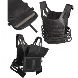 Gilet Tactique Mil-Tec Génération 2 noir 02