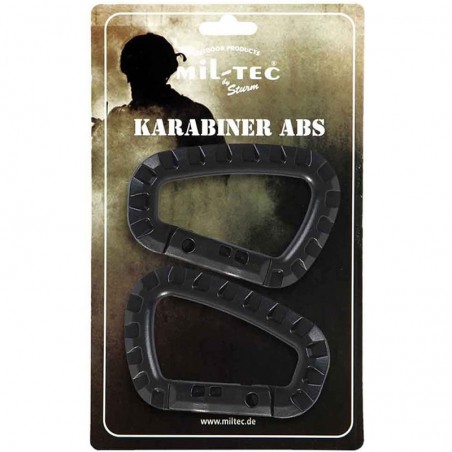 Mousqueton ABS Mil-tec Noir