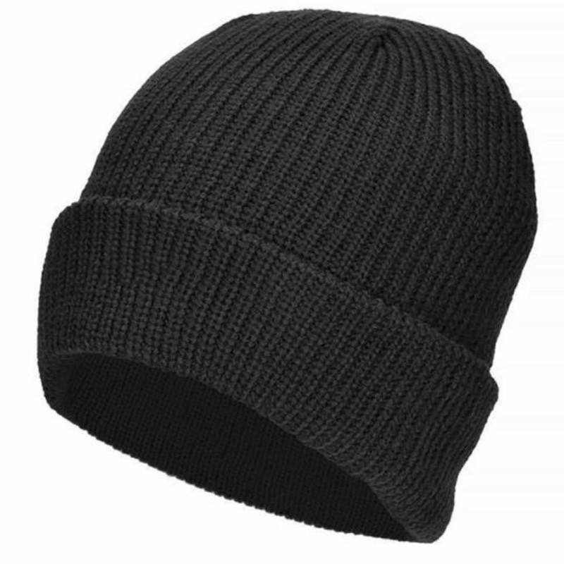 Bonnet Acrylique Maille Fine VA Noir De Miltec 01