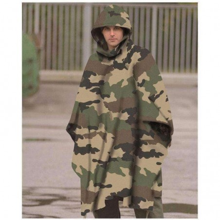 Poncho US Mil-tec Camouflage Centre Europe 01