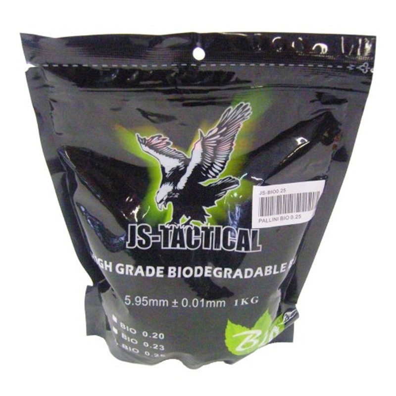 Billes Js-Tactical Biodégradables 0.20G 1Kg 01 Billes Js-Tactical Biodégradables 0.20G 1Kg 01