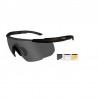 Lunettes Balistiques Wiley X Saber 3 Verres Fumé/Incolore/Orange - Pro Army