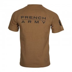 T-shirt French Army Coton Arès Tan 01