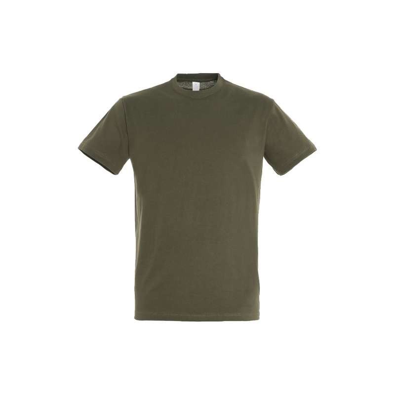 A10 Equipment T-Shirt Strong Armée De Terre Verde Oliva - 100% Cotone Unisex