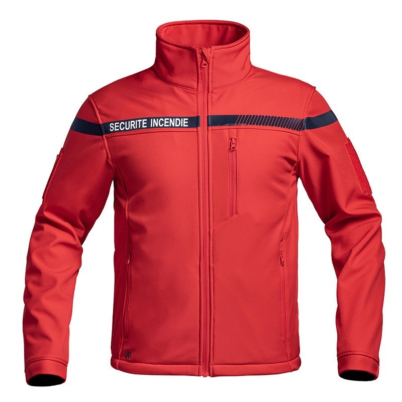 Nouvelle Veste Softshell Secu-One SSIAP A10 Equipment Sécurité Incendie 01