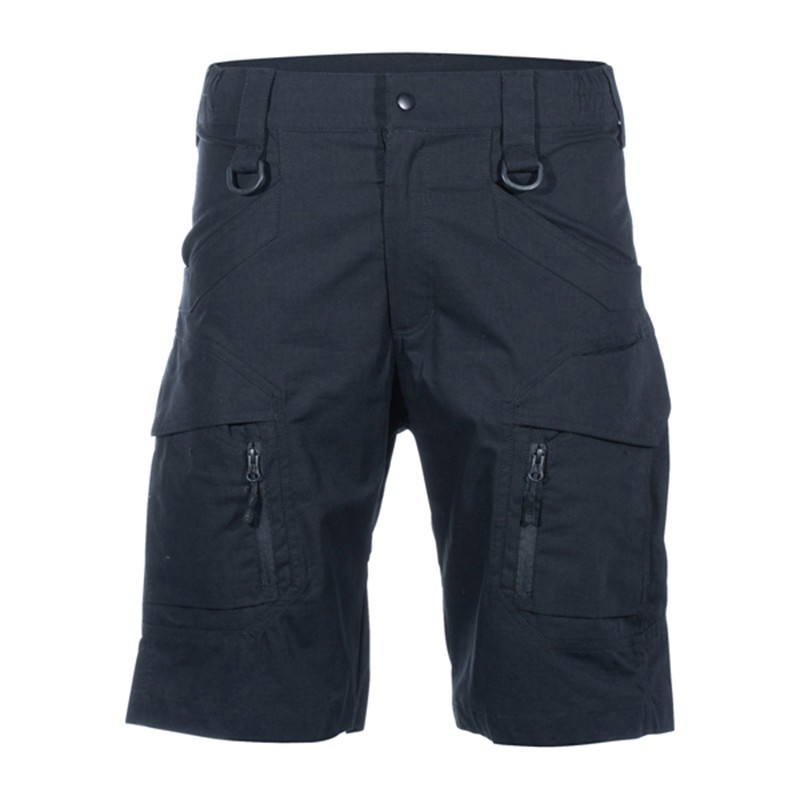 Short Tactique Assault Miltec Coton Noir 01