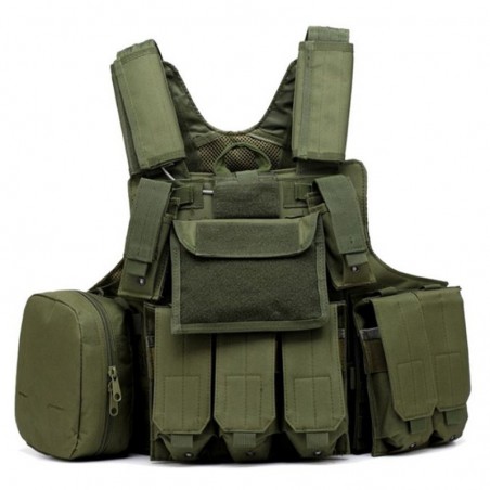 Gilet Tactique Orion Tactical Type C.I.R.A.S Vert Od 01