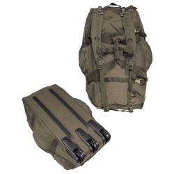 Sac de Transport Mil-tec Commando 120L Roulettes vert 02