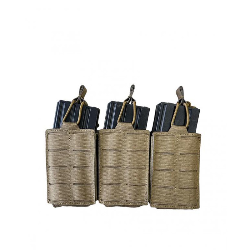 Porte-chargeurs Militaire Triple 5.56 Phoenix Tan 01 Porte-chargeurs Militaire Triple 5.56 Phoenix Tan 01
