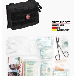 Trousse de Secours Militaire Mil-tec Noir