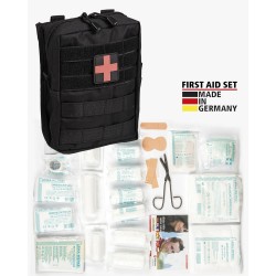 Trousse de Secours Militaire Grand Modèle Mil-tec Noir
