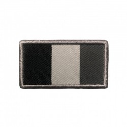 Écusson Militaire France Brodé Grisé