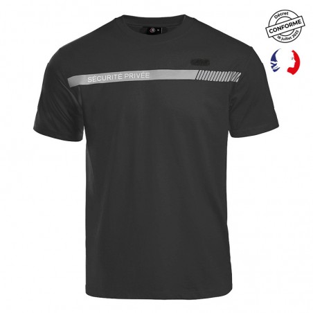 T-shirt Sécurité Privée Bande Grise A10 Equipment 01