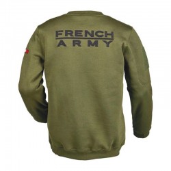 Sweat Militaire Ares French Army vert 04