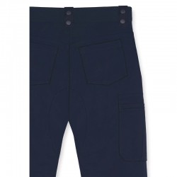 Pantalon Police Stretch Bleu Marine Homme 04