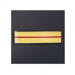 Écusson Grade Gendarmerie Mobile Plastifié Adjudant Chef