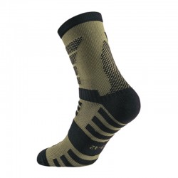 Chaussettes A10 Impact 9" Summer Vert Olive 02