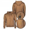 Sweat à Capuche Mil-tec Tactique Tan 02