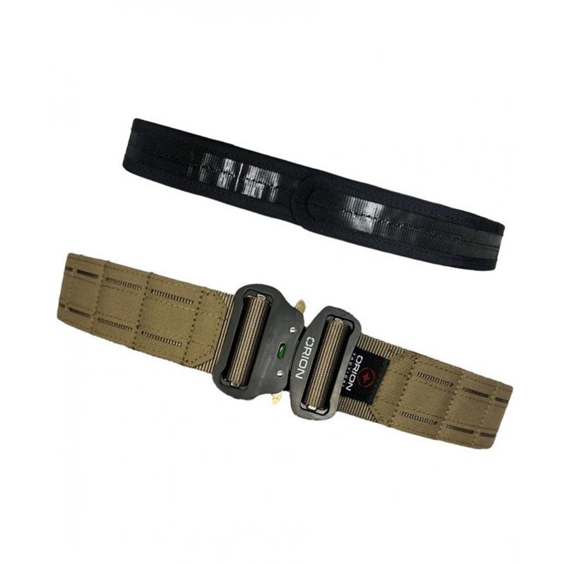 Ceinture Militaire Orion Tactical D-Ring Laser Cut Cobra L/XL Tan 01 Ceinture Militaire Orion Tactical D-Ring Laser Cut Cobra L/XL Tan 01