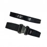 Ceinture Militaire Orion Tactical D-Ring Laser Cut Cobra S/M Noir 01