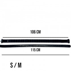 Ceinture Militaire Orion Tactical D-Ring Laser Cut Cobra S/M Noir 04