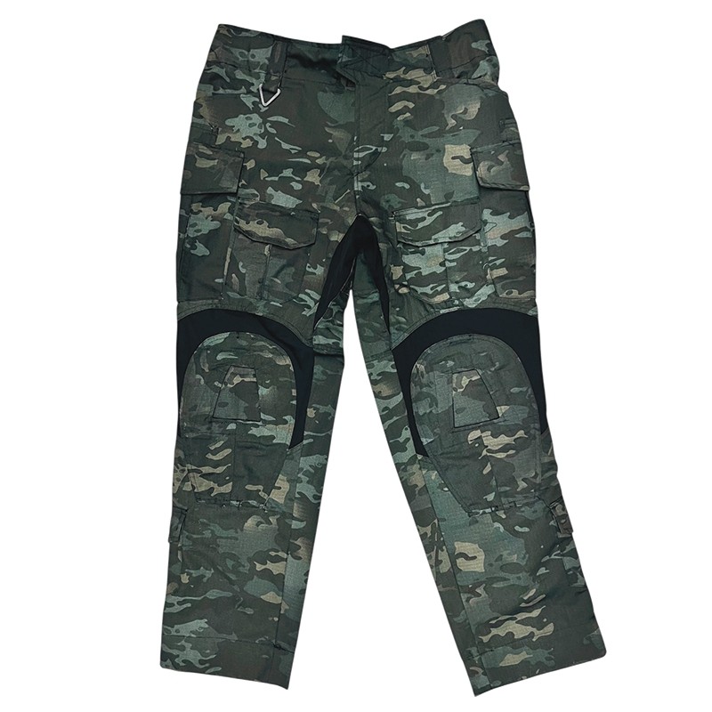 Pantalon Militaire Multibario Noir Style G3 01 Pantalon Militaire Multibario Noir Style G3 01