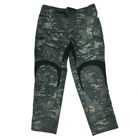 Pantalon Militaire Multibario Noir Style G3 01