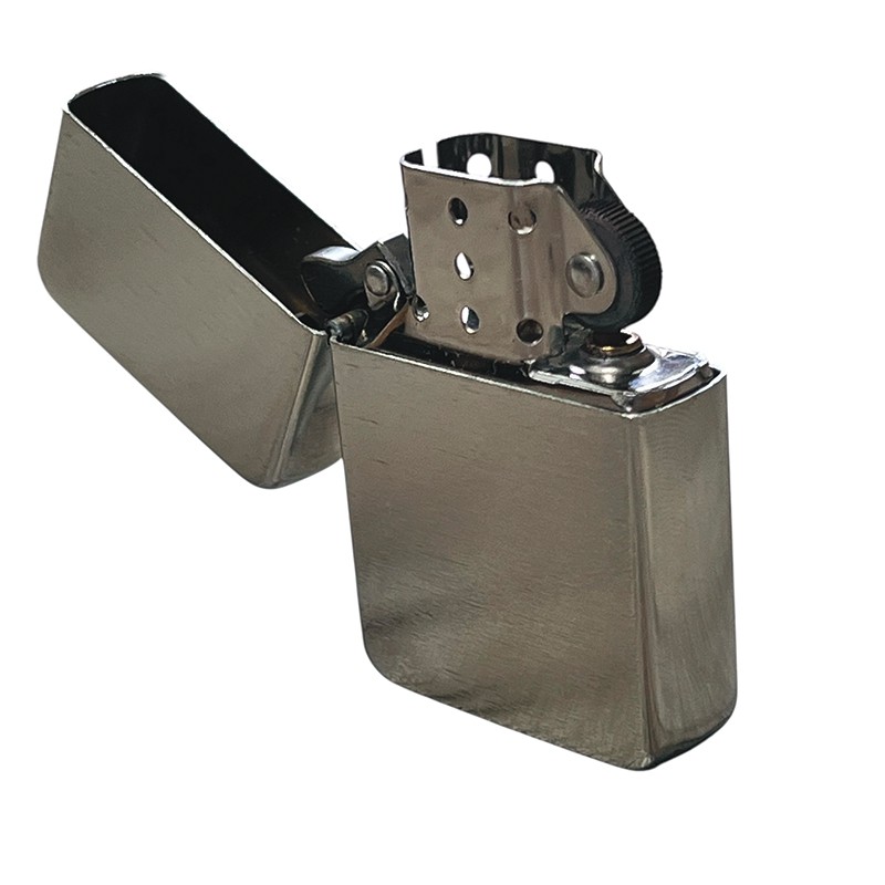 Briquet Militaire Zippo Atomic à Essence en Métal 01 Briquet Militaire Zippo Atomic à Essence en Métal 01