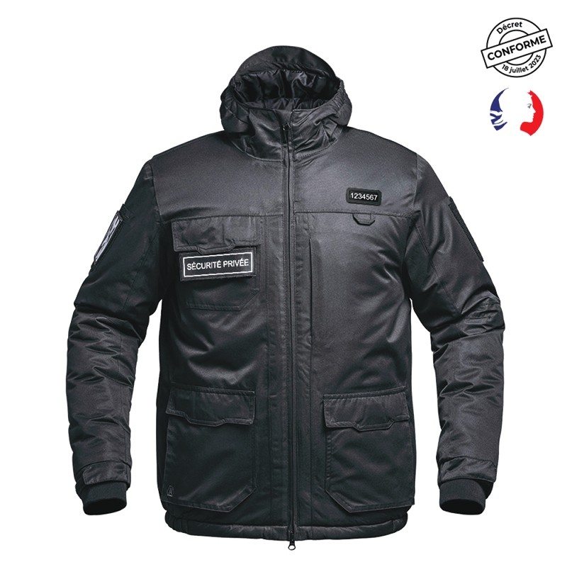 Blouson Sécurité Privée Hardshell WF 150 Secu-One FLAP A10 Equipment 01 Blouson Sécurité Privée Hardshell WF 150 Secu-One FLAP A10 Equipment 01