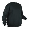 Sweat Militaire Ares French Forces noir 03