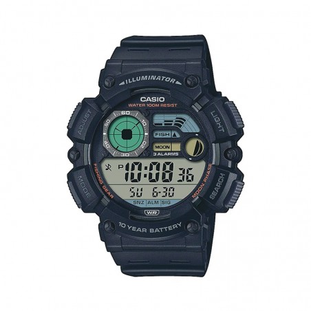 Montre Militaire Casio WS-1500H-1AV Noir 01