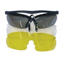 Lunettes Pare-éclat Earmor Pack 3 Verres UV400 01