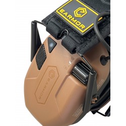 Casque Anti-bruit Électronique Earmor M300T Bluetooth Coyote 03