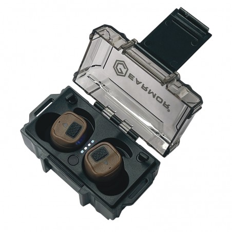 Ecouteurs Earmor M20T Pro Réducteur de Bruit Bluetooth Coyote Brown 01