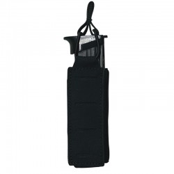 Porte-chargeur Molle Pression Militaire PA Simple 9mm Phoenix Noir 01