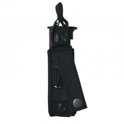 Porte-chargeur Molle Pression Militaire PA Simple 9mm Phoenix Noir 03
