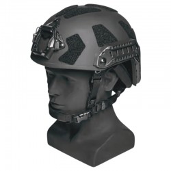Casque Militaire Balistique Type S.H.C NIJ III A Fast Orion Tactical Noir 02