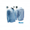 Polo Manches Longues Gendarmerie Cooldry Anti-Humidité Opex Bleu 04 Polo Manches Longues Gendarmerie Cooldry Anti-Humidité Opex Bleu 04