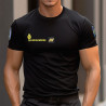 T-shirt Gendarmerie Mobile Cooldry Anti-Humidité Opex Noir T-shirt Gendarmerie Mobile Cooldry Anti-Humidité Opex Noir