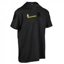 T-shirt Gendarmerie Mobile Cooldry Anti-Humidité Opex Noir 03