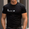 T-shirt Gendarmerie Départementale Cooldry Anti-Humidité Opex Noir 01 T-shirt Gendarmerie Départementale Cooldry Anti-Humidité Opex Noir 01
